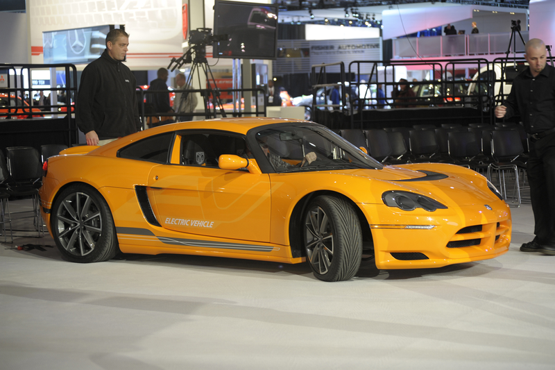 Illustration for article titled Dodge Circuit EV First Live Photos